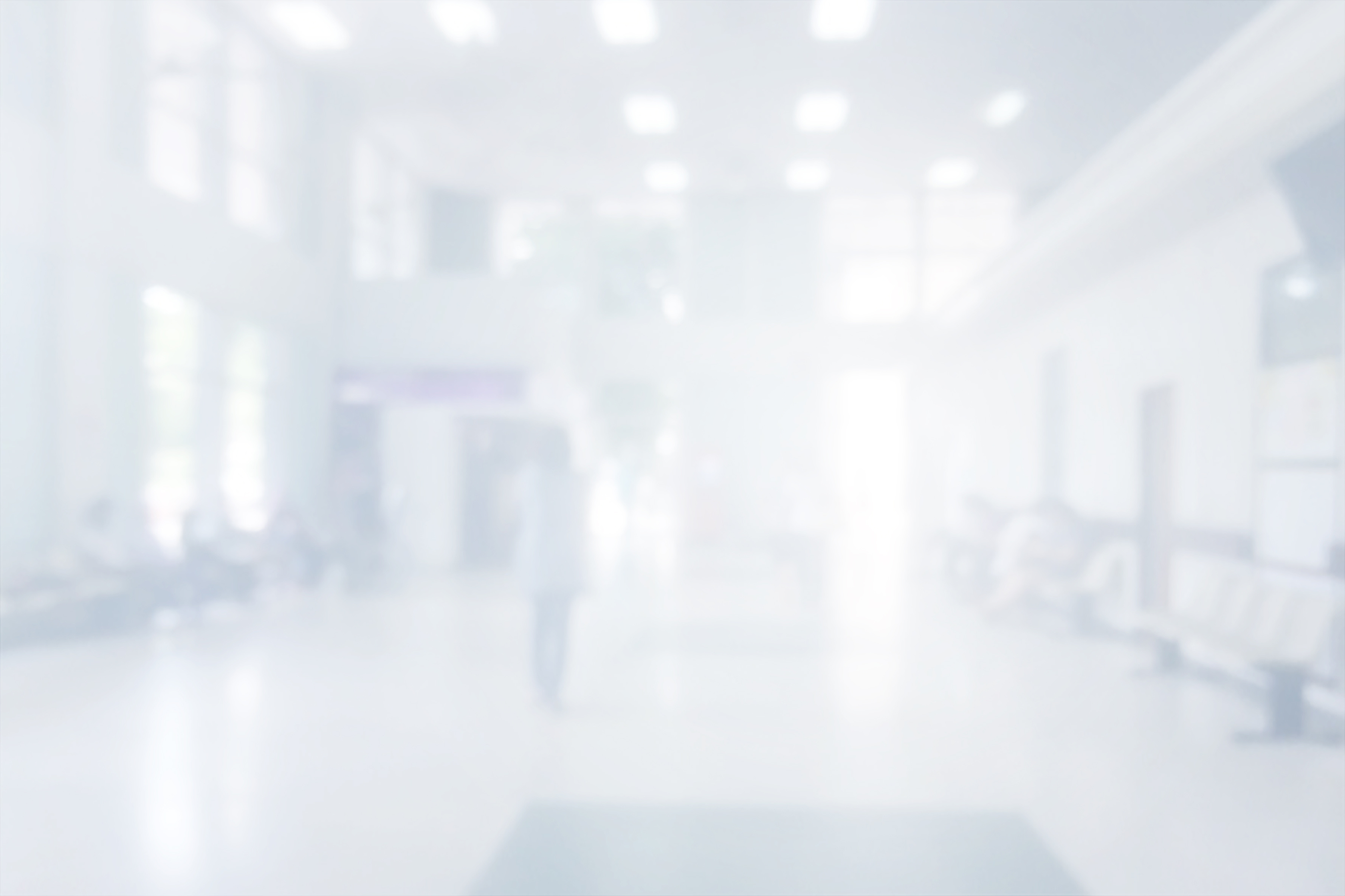 hospital blurry background